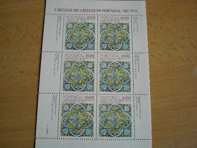 Briefmarken Portugal Kleinbogen 1982  postfrisch-Michel-Nr-1582  - 3366