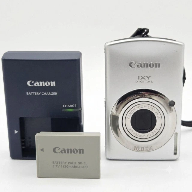 【ジャンク品】Canon IXY DIGITAL 920IS シルバー CANON IXY DIGITAL 920IS Silver (Old Compact Digital Camera