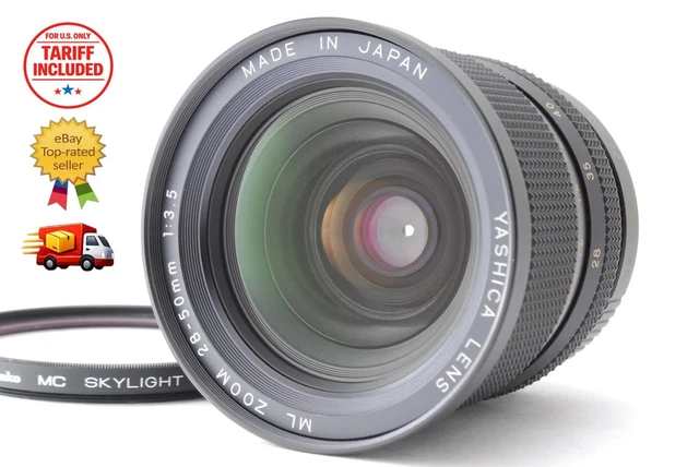 TOP MINT] YASHICA ML 28-50mm F3.5 Zoom Lens Contax mount From