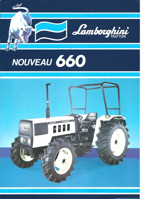 Fiche Brochure Panoramique Lamborghini Countach - Dossier De Presse Vintage - Occasion