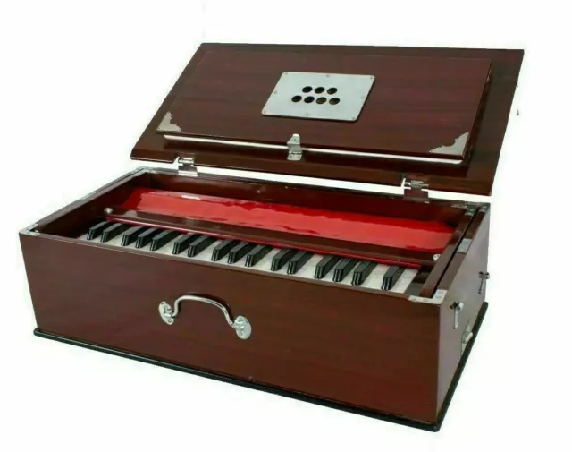 Harmonium Wooden Dholak Bhapang Instrument Combo Set Bhajan Kirtan Musical Safri 2