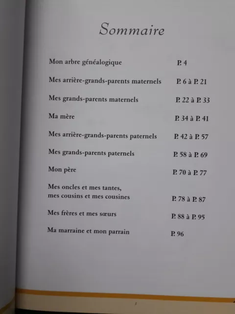 Mon Arbre généalogique et l'album-souvenir de ma famille - Piccolia 3