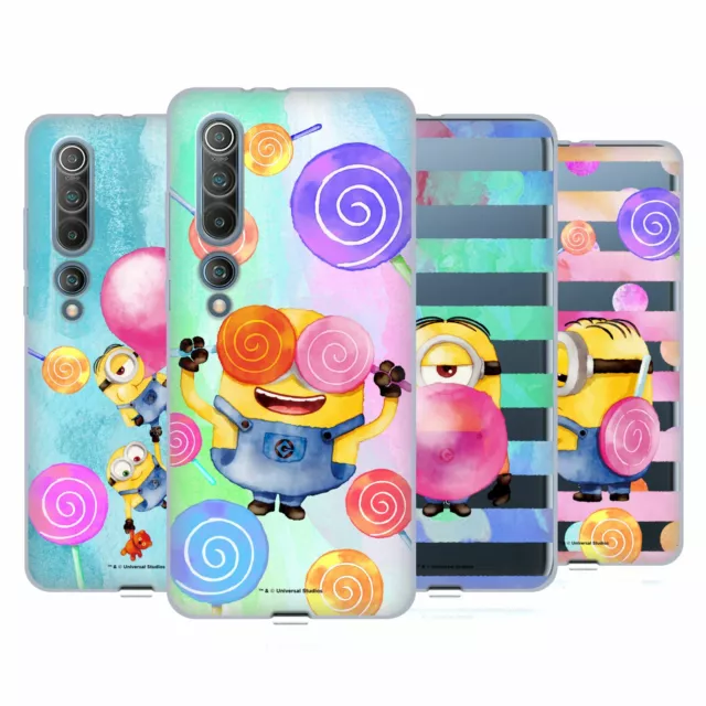 Custodia In Gel Morbido Ufficiale Despicable Me Watercolour Minions Per Telefoni Xiaomi