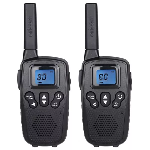 Oricom PMR1300 1 Watt Handheld CB Radio Twin Pack