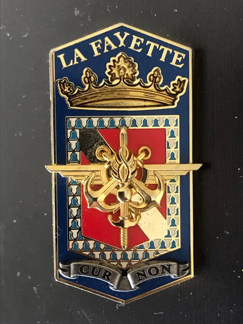 Insigne Ecole De Guerre - 17ème Promotion Maréchal Lyautey - Armée Française - Occasion