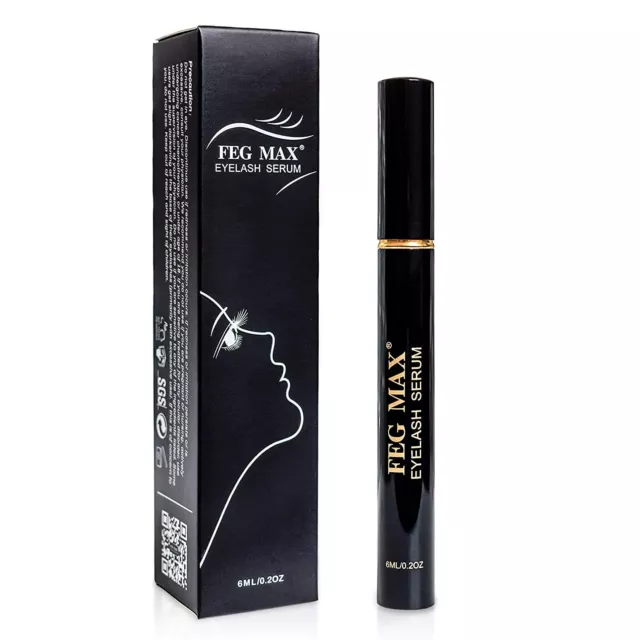 FEG Max Eyelash Serum | Fast Natural Effective Growth For Eye Lash and Brow