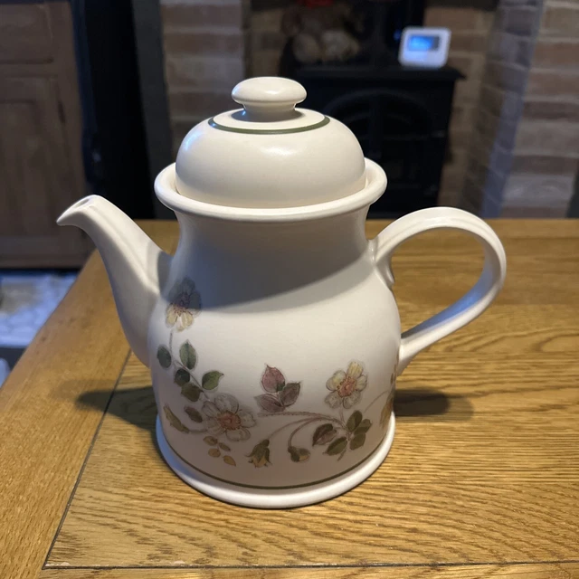 M&S Marks & Spencer AUTUMN LEAVES LARGE COFFEE POT TEAPOT