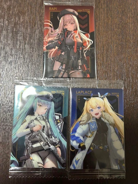 Nikke Cards Rapi BANDAI GODDESS OF VICTORY NIKKE Wafer Card Set of 3 (Rapi Laplace ...