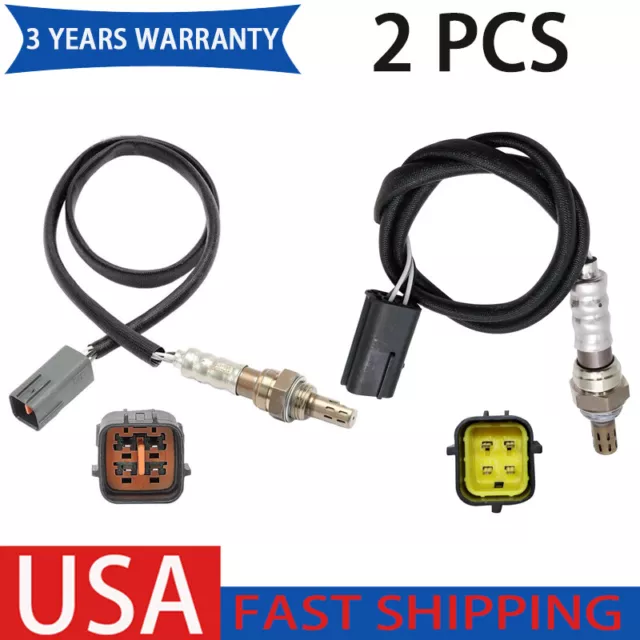 For Mazda 6 2.3L L4 2003 2004 2005 2PCS Upstream &Downstream Oxygen O2 Sensor US