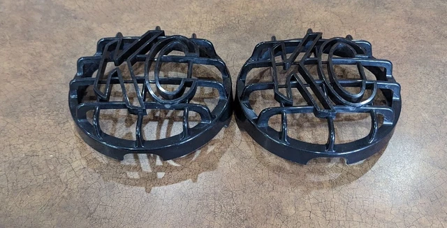 KC light cover, KC HiLITES 6”  Black Stone Guard, kc rock guards