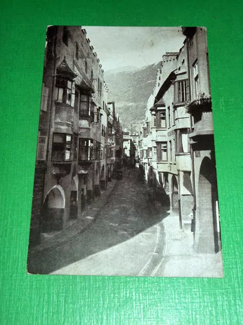 Cartolina Bressanone - Via dei Portici 1930