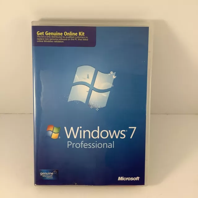 Disco DVD de instalación de software de 32 bits Microsoft Windows 7 Professional