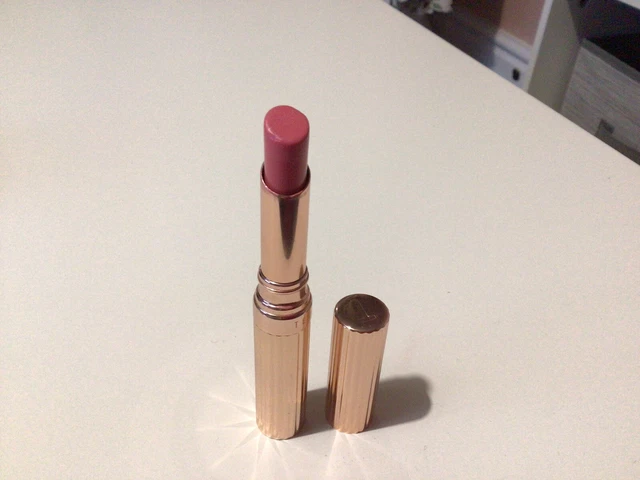 Totalmente Nuevo TED BAKER LONDRES Lápiz labial Rosa Carcasa Dorada