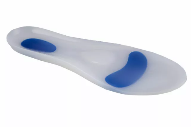 Medical Silicone Gel Metatarsal Support Shock Absorbing Insoles 2