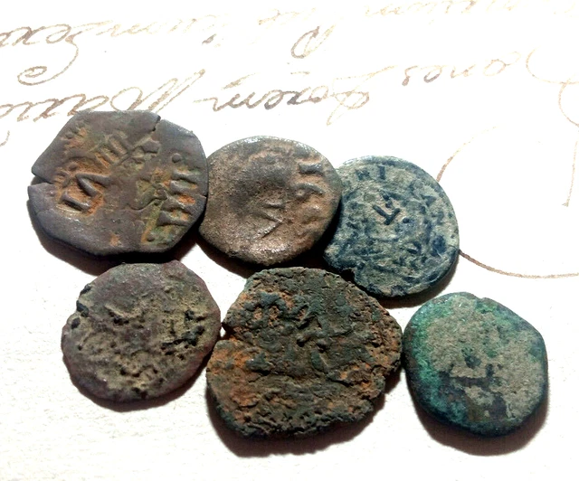 bonito lote de españolas -VERY NICE LOT OF SPANISH PIRATE COINS WITH COUNTERMARK