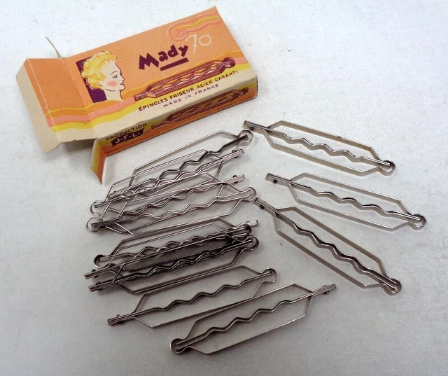 Lot De 12 Épingles à Hijab Avec Perles - Noires, Blanches, Dorées - Pour Foulard Et Écharpe