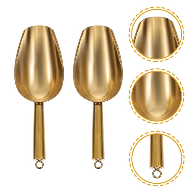 2 Pcs Schaufel Für Trockene Waren Süssigkeit Eisschaufel Müslilöffel Mehl