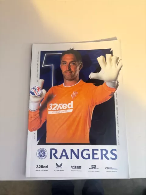 Rangers  2022-23 programmes