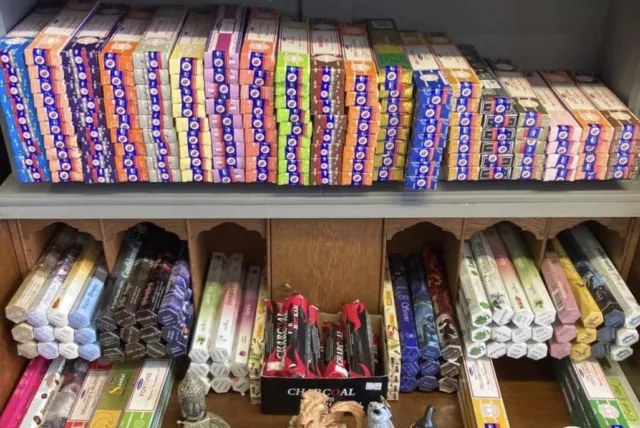 Job Lot Random MIXED BOX  10 Packs Of Incense Clearance Overstock NEW
