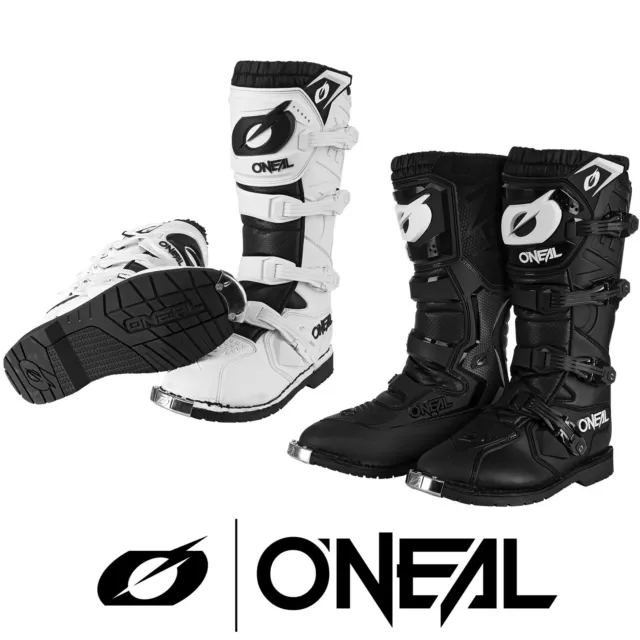 2022 Oneal Rider Pro Motocross MX Enduro Tout Terrain Vélo Bottes - Noir ou