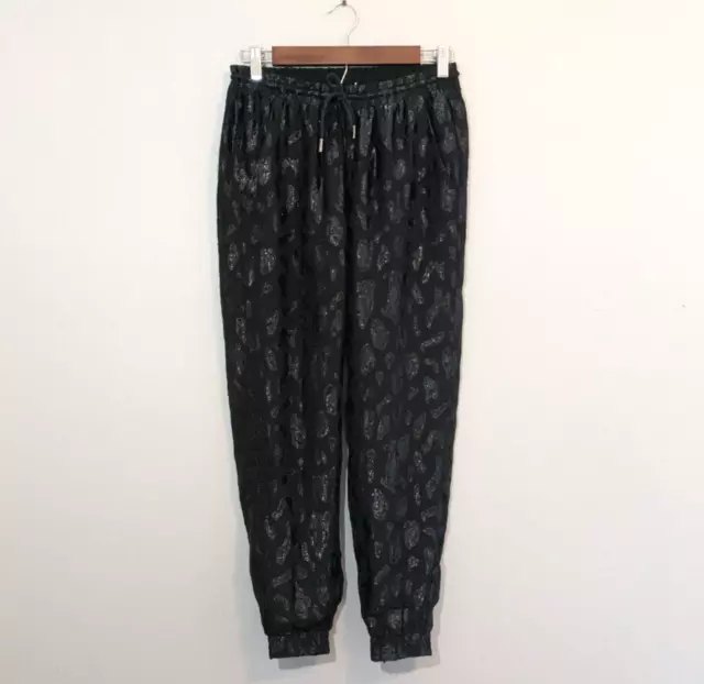 Zara leopard print best sale joggers