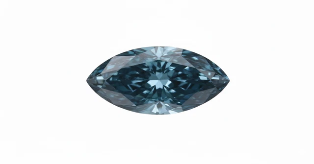 Diamant Naturel 0,17 Carat D VVS1 - Loose (non Monté), 4,69x2,38mm, Avec Vidéo - Neuf Avec étiquette