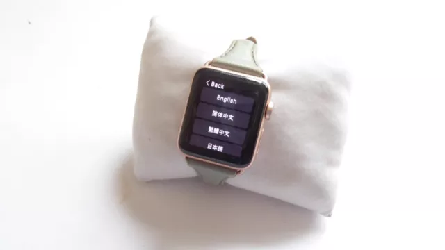 Apple iwatch series 3 2025 pink