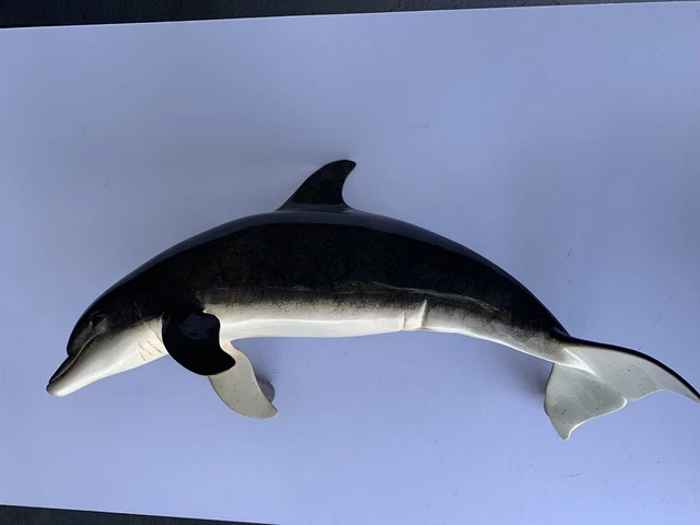 Wyland Bronze, "Dolphin Door Handle” Bronze Right Sided Wyland Bronze, "Dolphin Door Handle” Bronze Right Sided