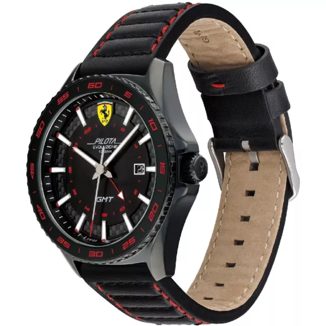 Orologio Uomo Ferrari Scuderia Pilota Evo Carbon Fiber Swiss Moviment FER0830776