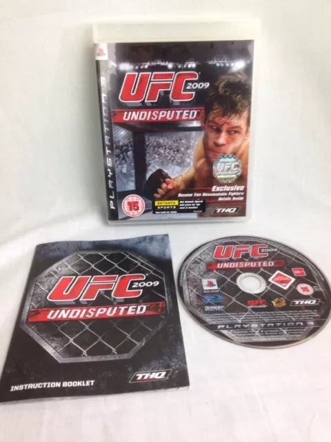 UFC Undisputed 2009 PlayStation 3 Game PS3
