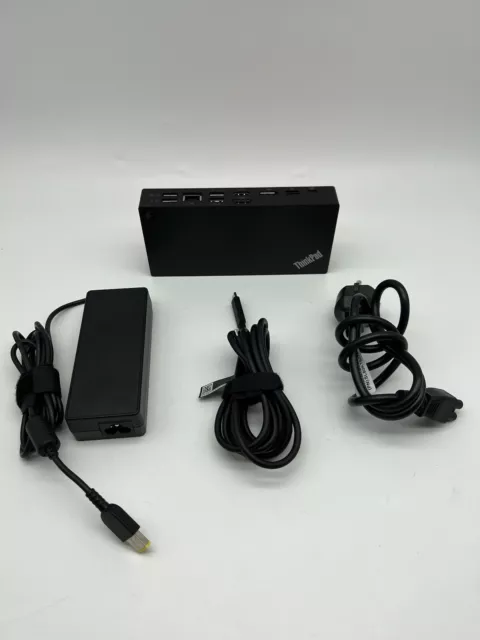 Lenovo Dockingstation ThinkPad USB-C Dock Gen2 90W USB-C Kabel 40AS !