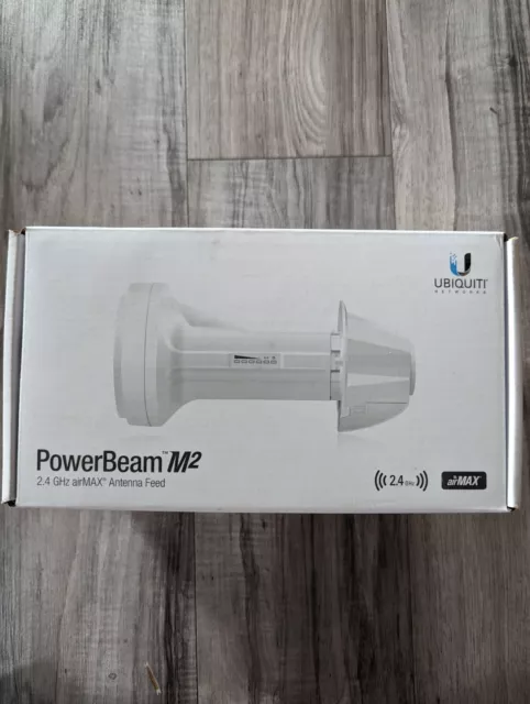 Ubiquiti PBE-M2-400 PowerBeam M2 Bridge 2.4GHz airMAX Antenna Feed (Radio Only)