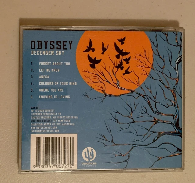 ODYSSEY DECEMBER Sky Cd 18.35 PicClick AU