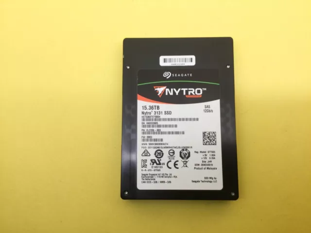 Seagate Nytro 3131 15.36TB SAS 12Gb/s 2.5" ENT SSD XS15360TE70004