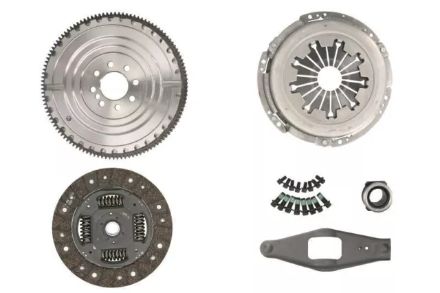 Clutch Conversion Kit Solid Flywheel Fit Ford Transit 00-06 Mk6 2.4 Di 5 Speed 3