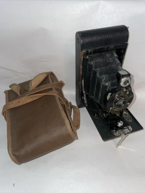 Antique Kodak Eastman 1915-1926 No:2 Autographic Brownie Folding Camera Canada