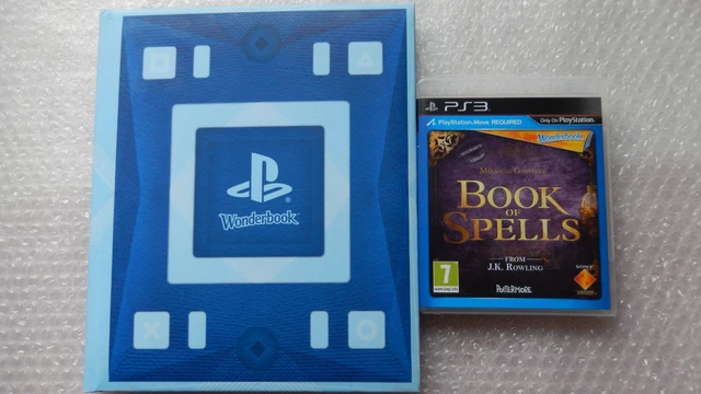 Jeu Wonderbook Book Of Spells PS3 - Édition Française Complète - Rare - Bon État