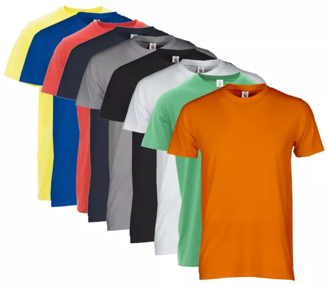 T-Shirt Manica Corta Girocollo Maglia Cotone Uomo Neutra X Stampa Payper Print