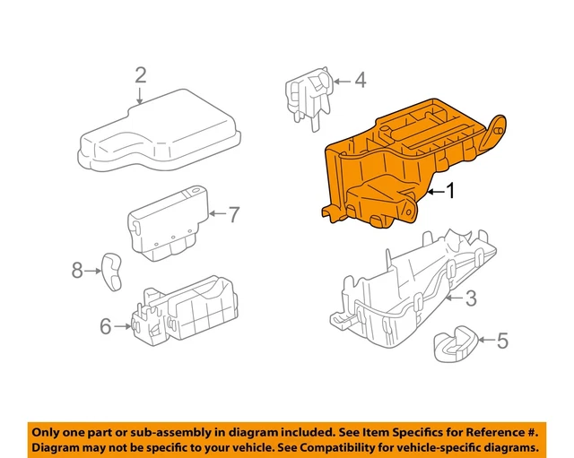 TOYOTA OEM 11 16 Sienna Electrical Fuse Relay Junction Block 8274108040 