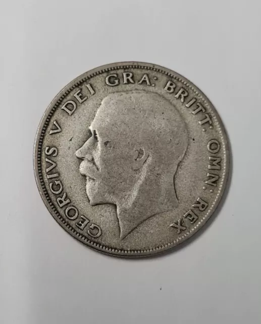 1922 King George V Silver Half Crown