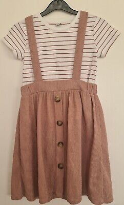 TU Top and Dungaree Style Skirt Age 10