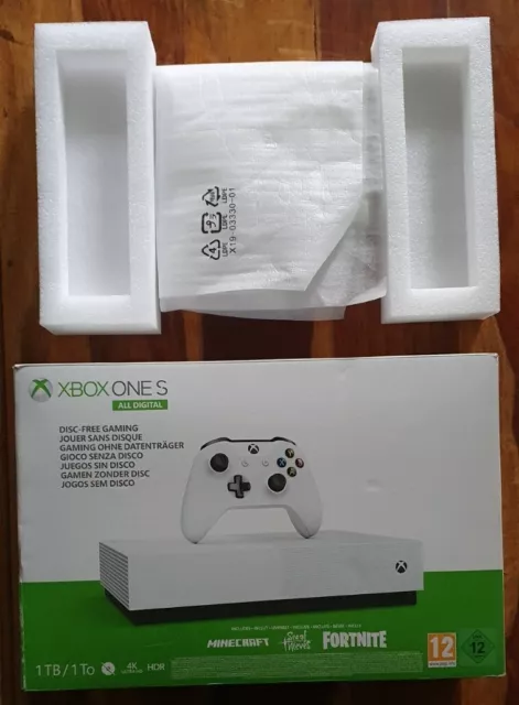 Empty Replacement Box Xbox One S 1Tb (All Digital)