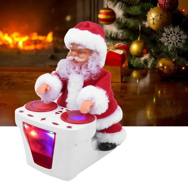 Christmas Electric Santa Claus Toy Doll Music Toy Christmas Decoration Gift