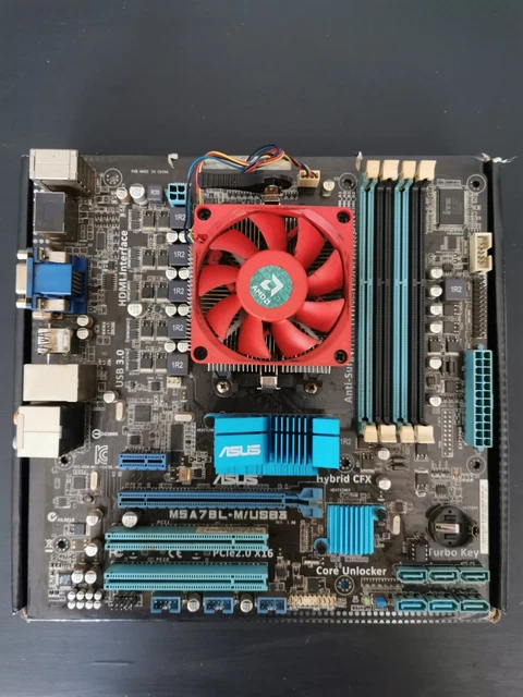 Pack Carte Mère ASUS M5A78L-MLX3 + CPU AMD FX4300 + 4Go DDR3 + Carte USB3 PCIe
