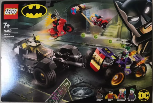 LEGO DC BATMAN 76159 All'inseguimento del tre-ruote di Joker PRODOTTO RITIRATO