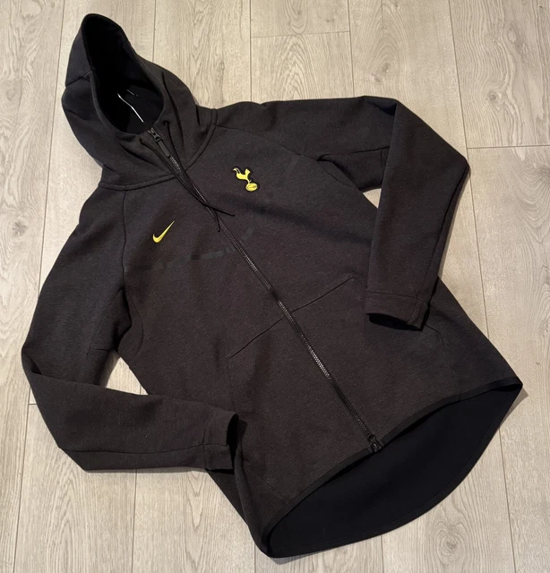 TOTTENHAM HOTSPUR SPURS Nike Tech Fleece Top Medium Charcoal Grey 45.00 PicClick UK