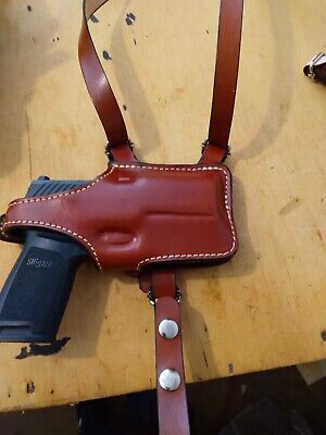 DOUBLE GUN SHOULDER holster for SIG Sauer p320 m18 to carry sight/light ...