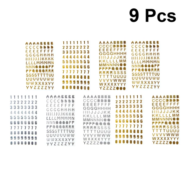 24 Bögen Glitzer-Buchstabenaufkleber – 256 Stück Große Vinyl-Alphabet-Aufkleber Zum Abziehen & Aufkleben – Für Pinnwände, Dekoration & Bastelprojekte