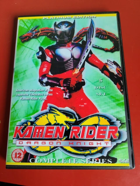 KAMEN RIDER DRAGON Knight DVD BOX 2 (FINAL) Japan Import - Rare