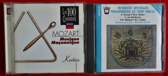 Franc-Maçonnerie 1)Musiques Maçonniques XVIIIe/2)Mozart Musique Maçonnique 2